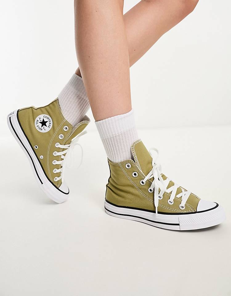 Converse Chuck Taylor All Star Fall Tone Hi sneakers in beige